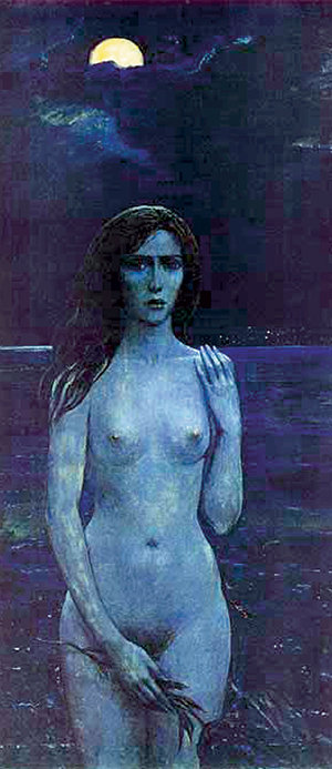 Своих любовниц, в частности Ларису, мэтр рисовал обнажёнными (фото artsait.ru)