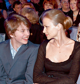 Сына актриса назвала в честь своего отца - Андреем