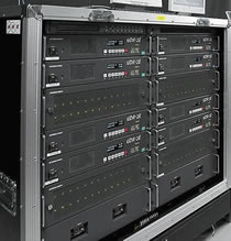 Стойка с HDD-рекордерами суммарной емкостью 3,5 Тб