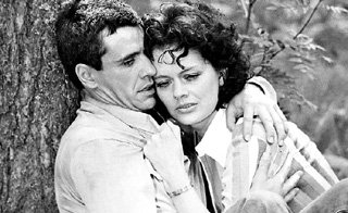 С Мирдзой МАРТИНСОНЕ в картине «Мираж»