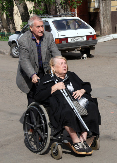 Людмила ИВАНОВА с мужем Валерием МИЛЯЕВЫМ