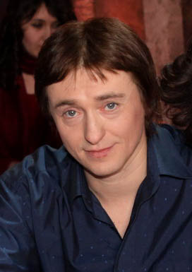 Сергей Безруков во время съемок программы