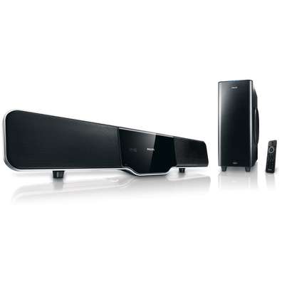 Новый домашний кинотеатр Philips HSB4383: глянцевый дизайн корпуса и объемный звук